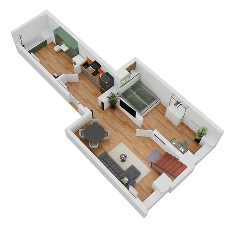Zentral Gelegene Design-Apartments In Kreuzberg, Direkt Im Bergmannkiez Berlin Luaran gambar