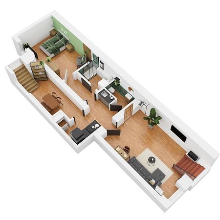 Zentral Gelegene Design-Apartments In Kreuzberg, Direkt Im Bergmannkiez Berlin Luaran gambar